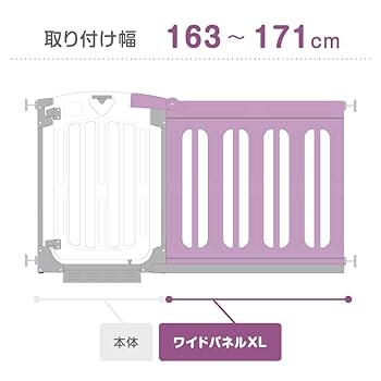 【美品】日本育児SmartGateⅡ+専用ワイドパネルXL スマートゲイト2 専用ワイドパネル スマートゲート2 │ ベビーゲイト